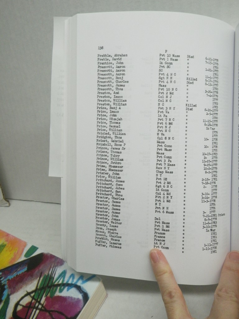 Image 3 of Known Military Dead During the American Revolutionary War, 1775-1783