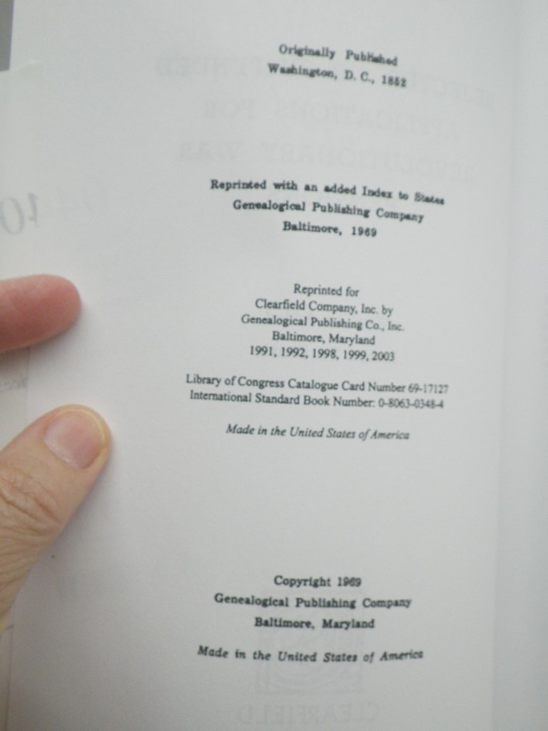 Image 2 of Rejected or Suspended Applications for Revolutionary War Pensions