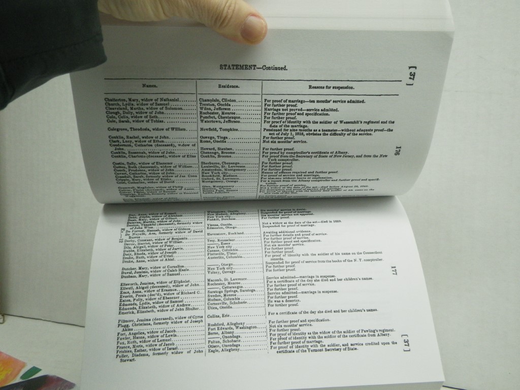 Image 3 of Rejected or Suspended Applications for Revolutionary War Pensions