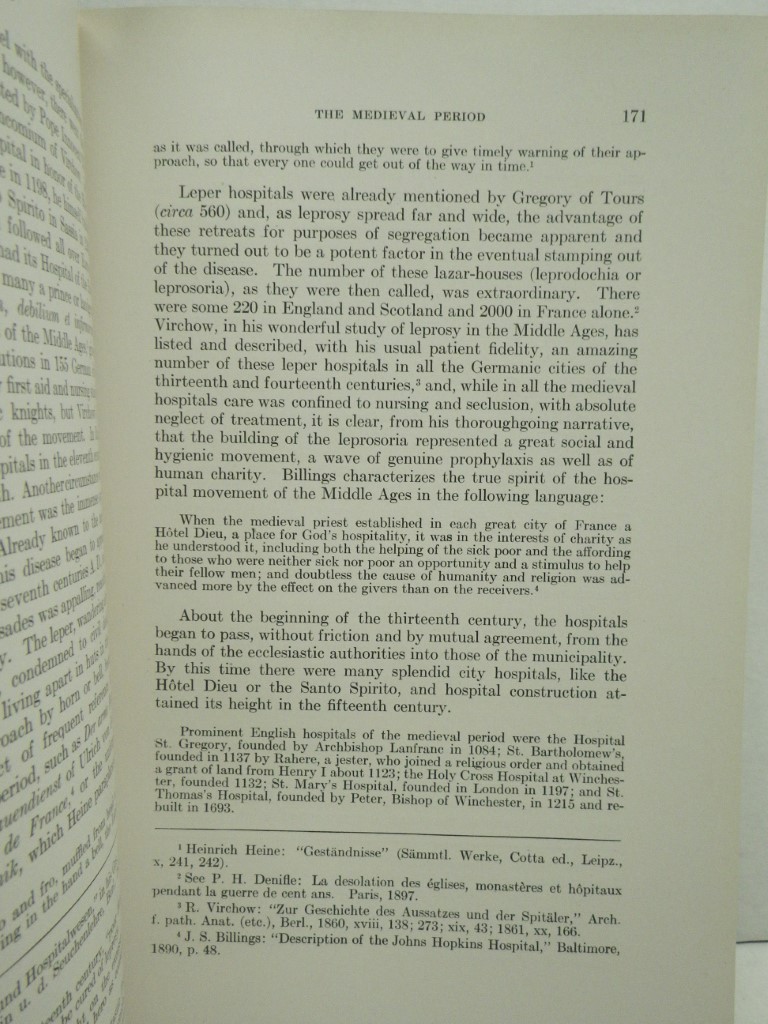 Image 2 of An Introduction to the History of Medicine with Medical Chronology, Suggestions 