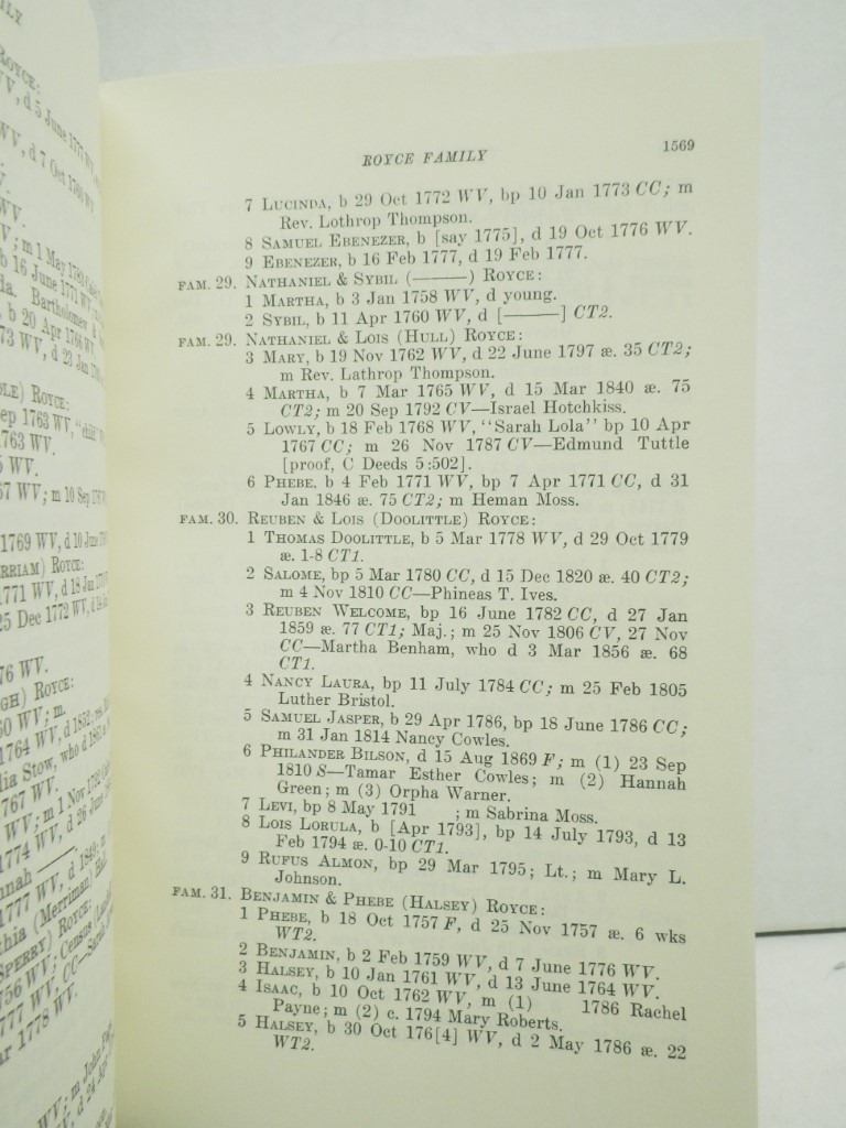 Image 3 of Families of Ancient New Haven: With an Index Vol. by Helen L. Scranton. 9 vols. 