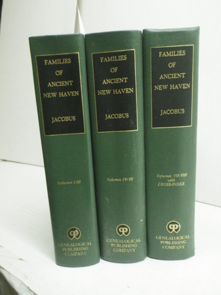 Image 0 of Families of Ancient New Haven: With an Index Vol. by Helen L. Scranton. 9 vols. 