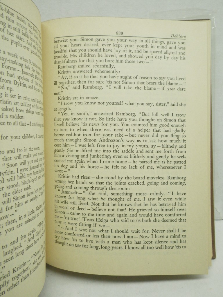 Image 3 of Kristin Labransdatter:  3 volumes (I The Bridal Wreath, II The Mistress of Husab