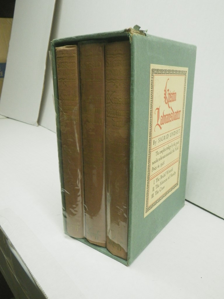 Image 0 of Kristin Labransdatter:  3 volumes (I The Bridal Wreath, II The Mistress of Husab