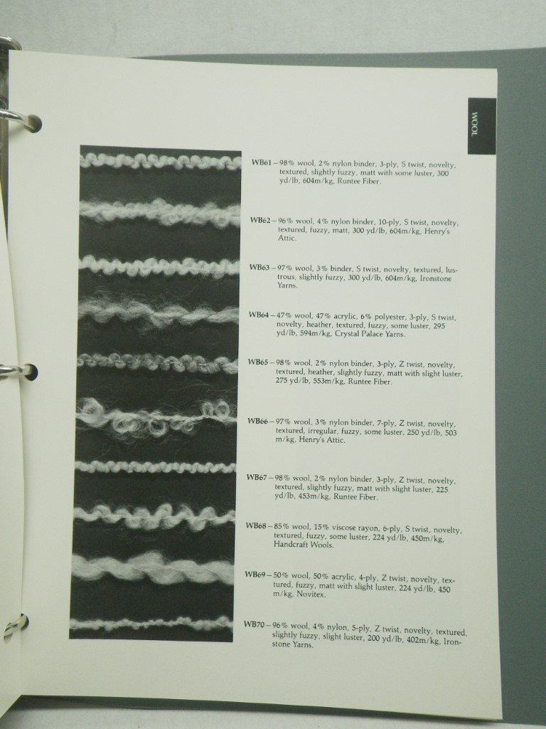 Image 2 of Yarn:  A Resource Guide for Handweeavers.