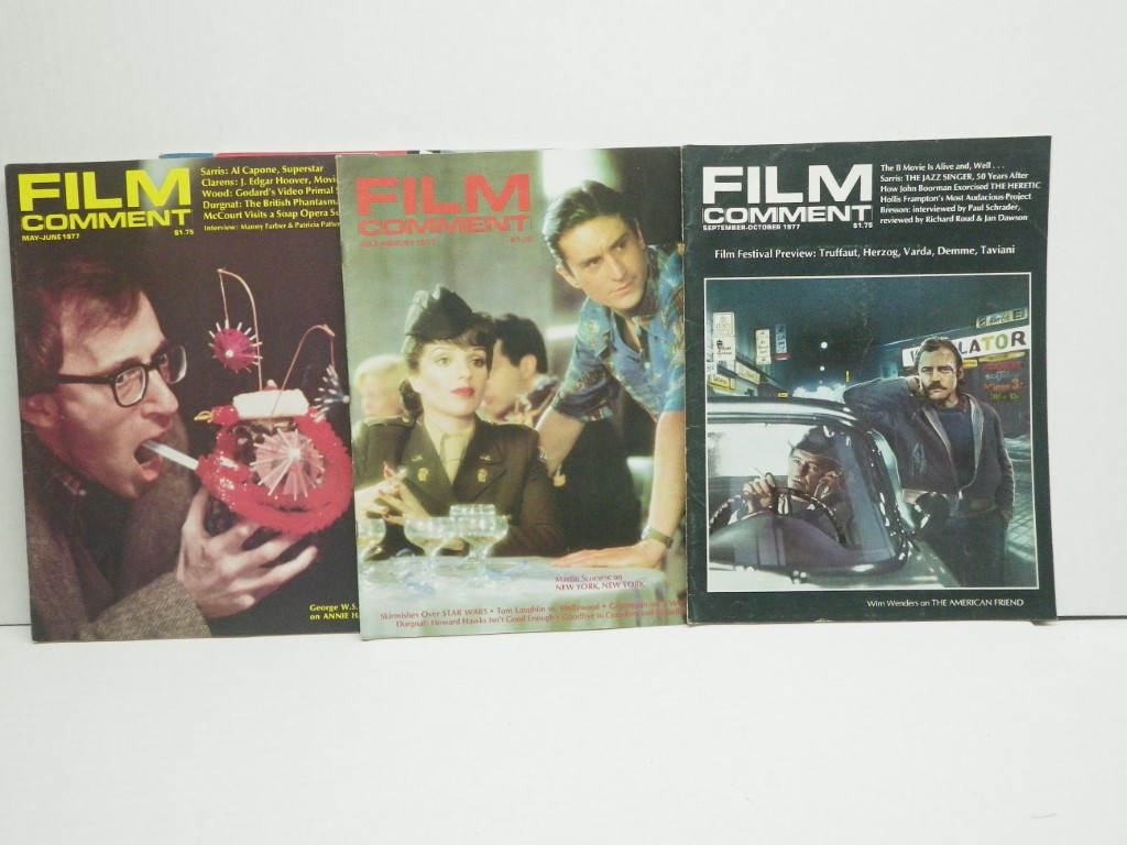 Image 3 of FILM Comment Magazine 1977 (vol. 13, nos. 1-6)