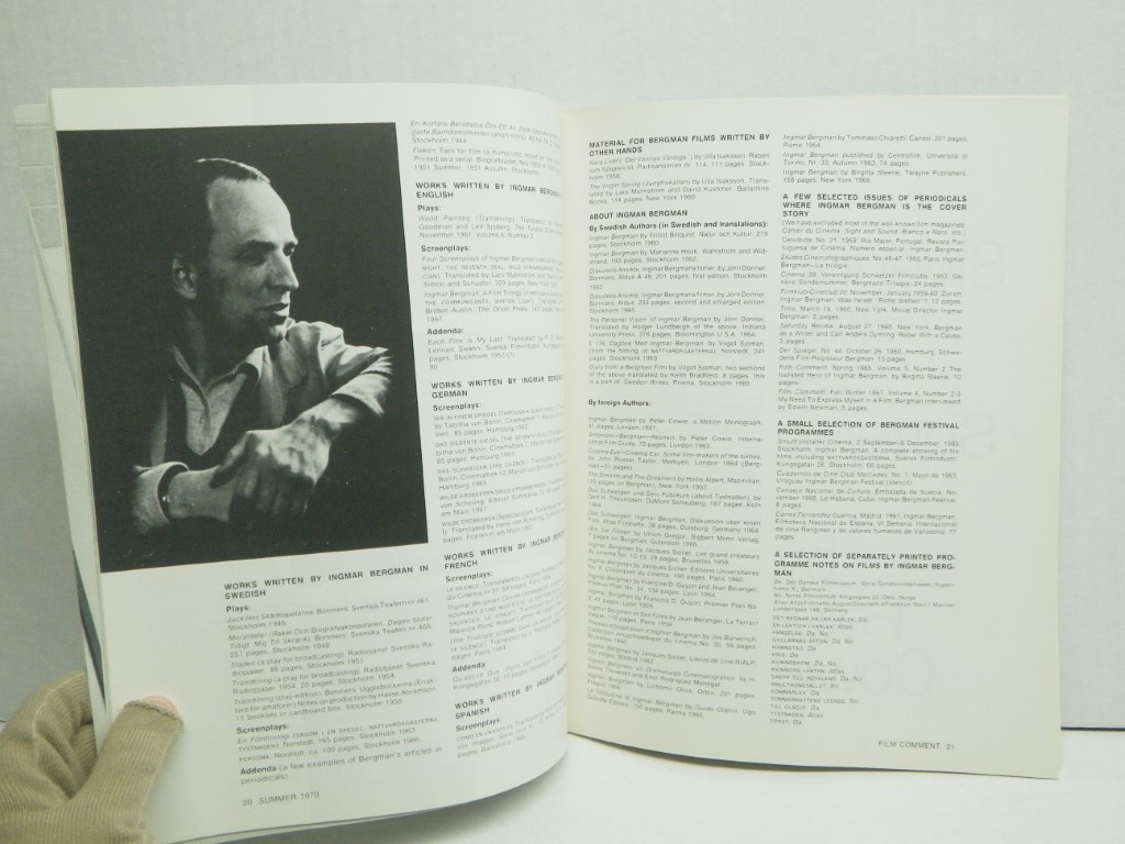 Image 3 of FILM Comment Magazine  1970  (Vol.6, nos.2-3)