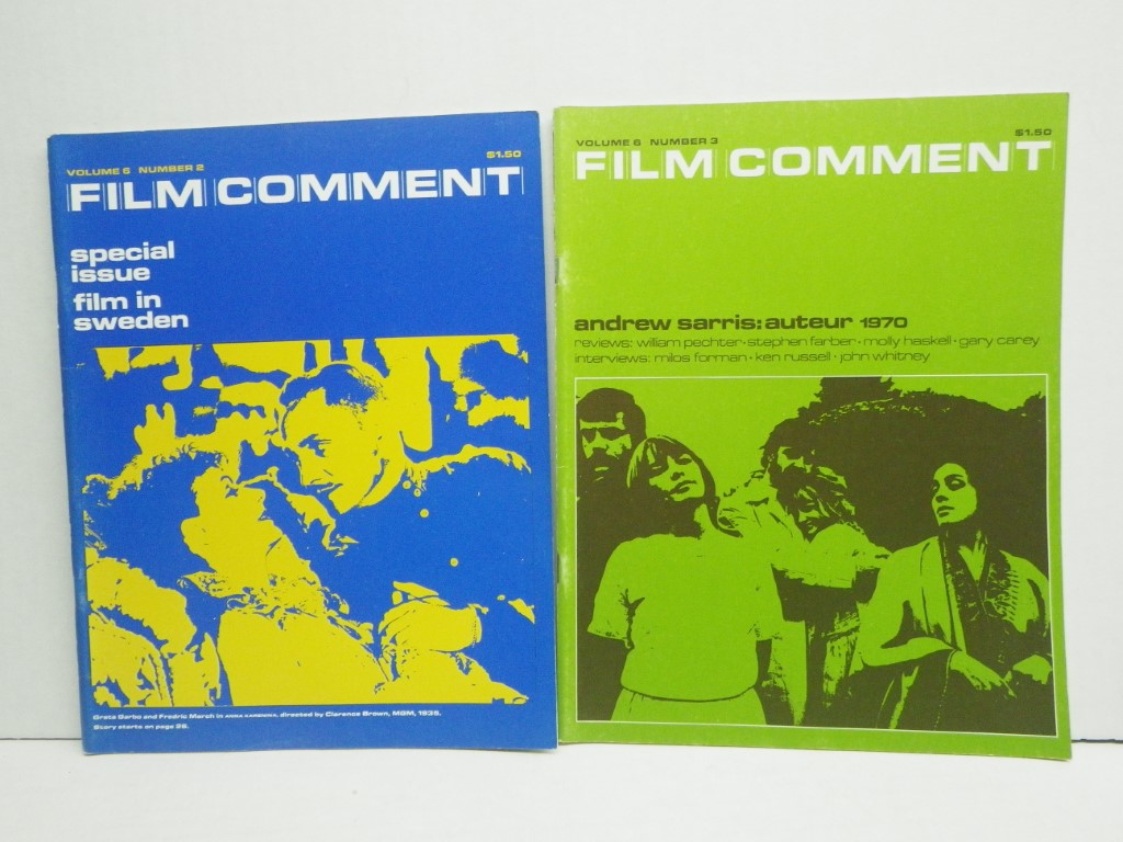 FILM Comment Magazine  1970  (Vol.6, nos.2-3)