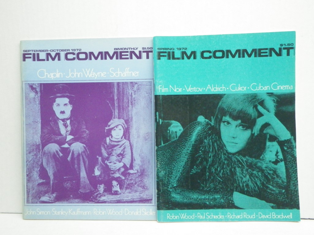 Film Comment Magazine 1972 (Vol.8, no.1; vol.8, no.3)