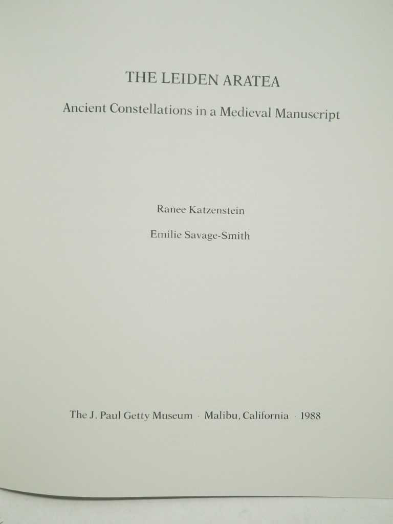 Image 1 of The Leiden Aratea: Ancient Constellations in a Medieval Manuscript