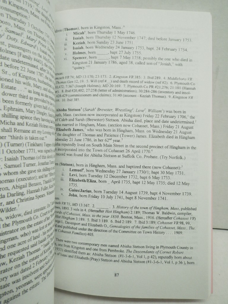 Image 3 of William Brewster of the Mayflower and the Fifth Generation Descendants of hi son