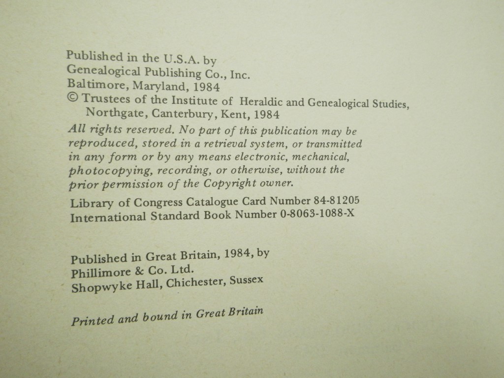 Image 2 of The Phillimore Atlas and Index of Parish Registers