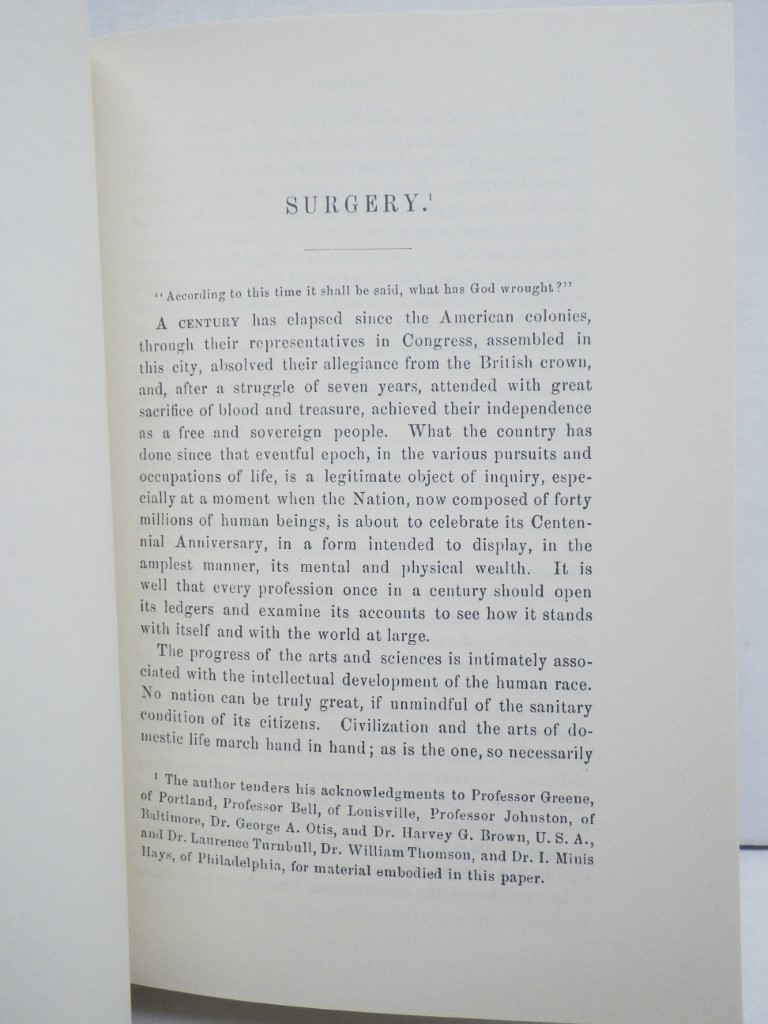 Image 3 of A Century of American Medicine 1776-1876