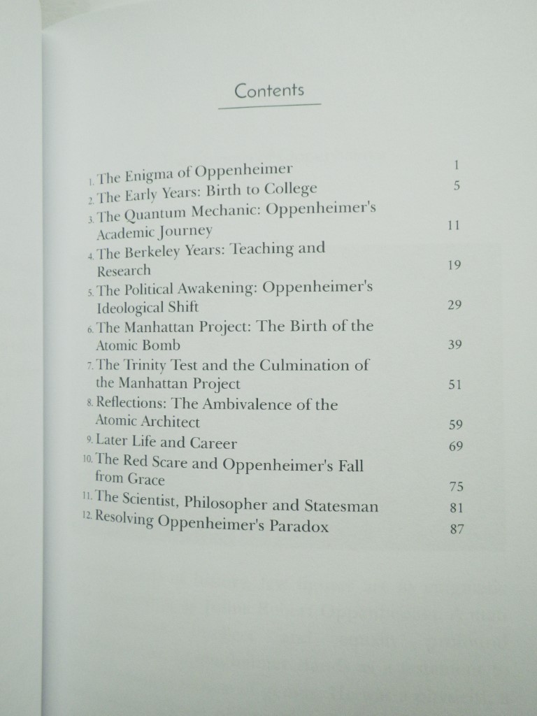 Image 2 of A Brief History of Robert Oppenheimer - From Quantum Mechanics to the Atomic Bom