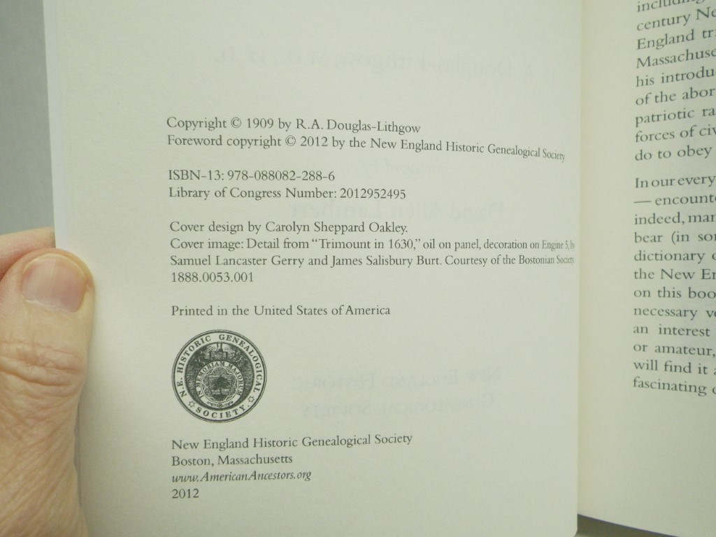 Image 2 of Dictionary of American-Indian Place and Proper Names in New England