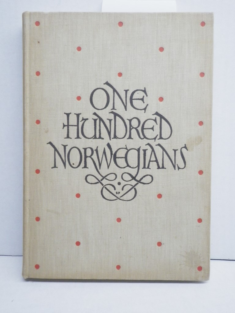 Image 0 of On Hundred Norwegians:  An Introduction to Norwegian Culture and Achievement Ill