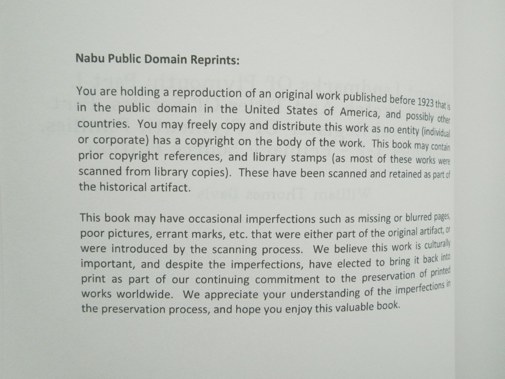 Image 1 of Ancient Landmarks of Plymouth: Part I. Historical Sketch and Titles of Estates. 