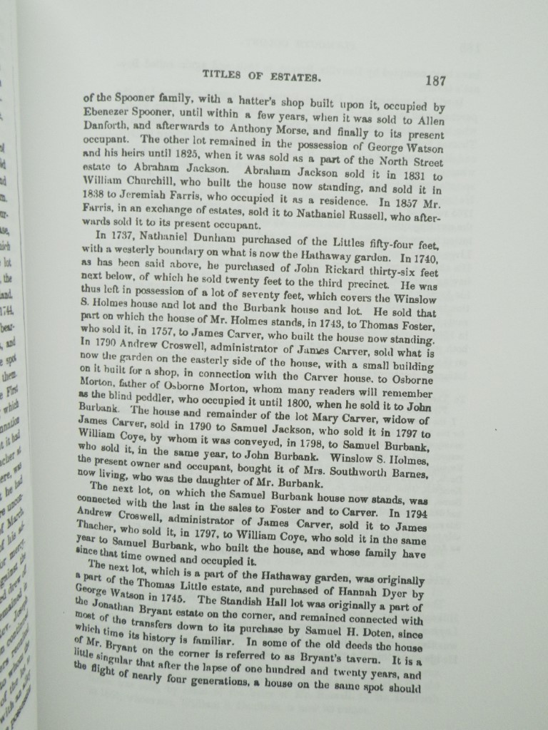 Image 3 of Ancient Landmarks of Plymouth: Part I. Historical Sketch and Titles of Estates. 
