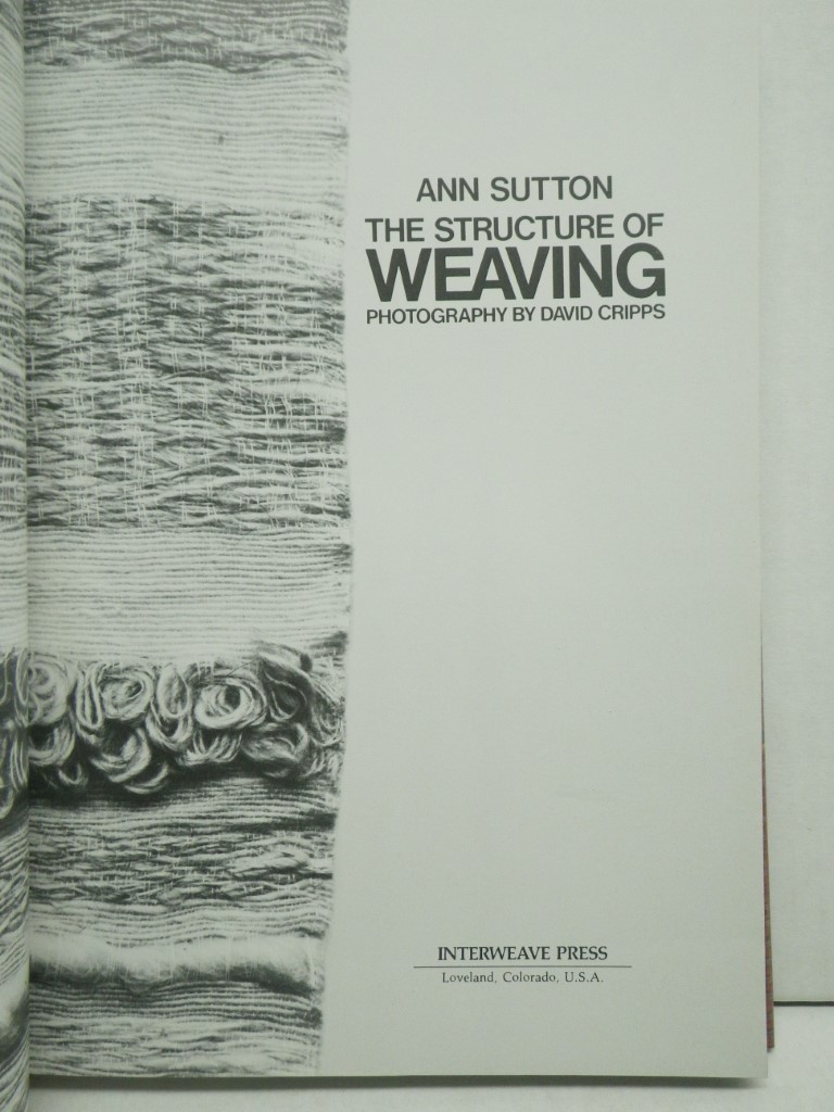 Image 1 of The Structure of Weaving