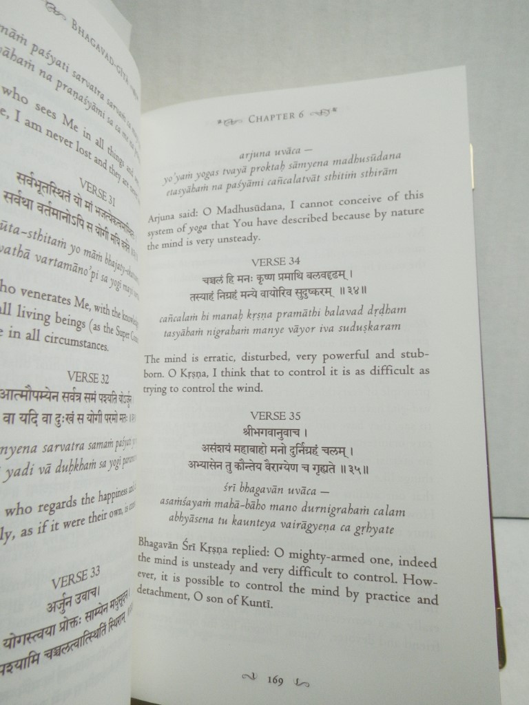 Image 4 of Bhagavad Gita in English: Durable Library Edition with a Concise Commentary by S