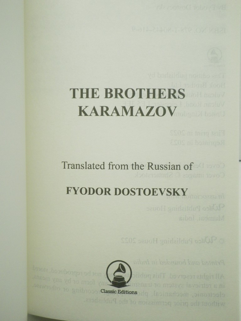 Image 3 of Complete Collection of Fyodor Dostoevsky 6 Books Box Set(Notes From The Undergro