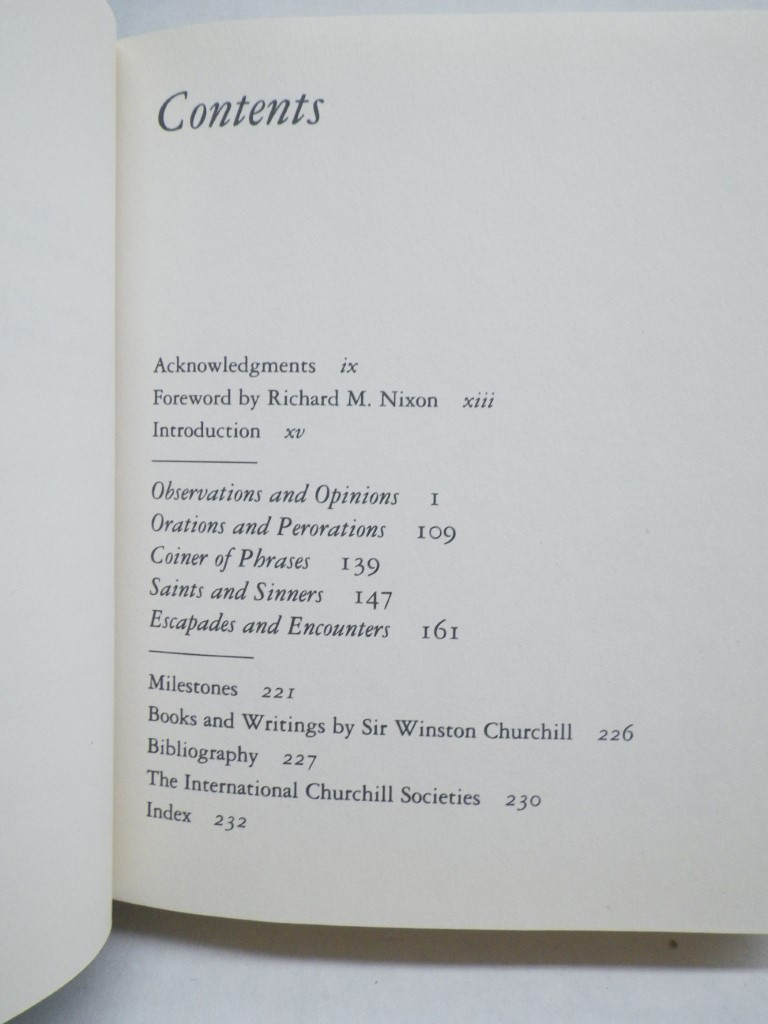 Image 2 of The Wit & Wisdom of Winston Churchill: A Treasury of More Than 1,000 Quotations 