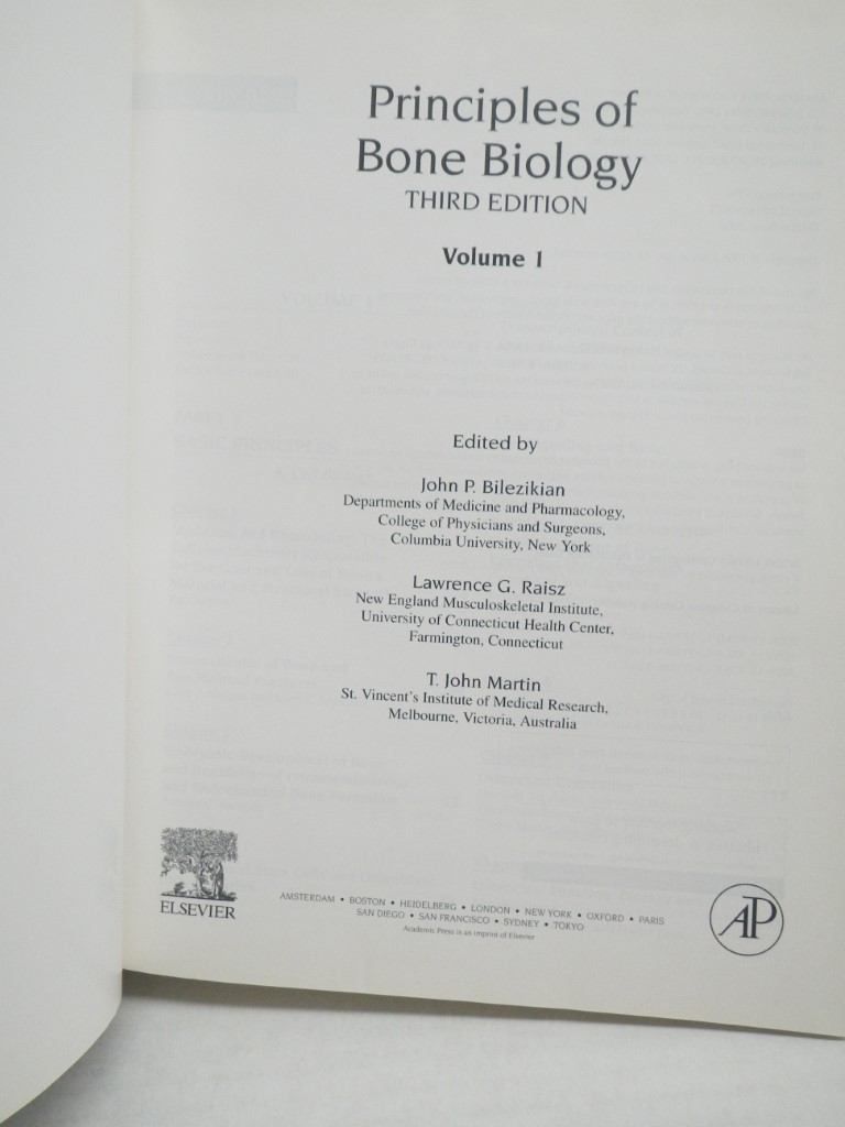 Image 2 of Principles of Bone Biology (Bilezikian, Principles of Bone Biology 2 Vol Set)