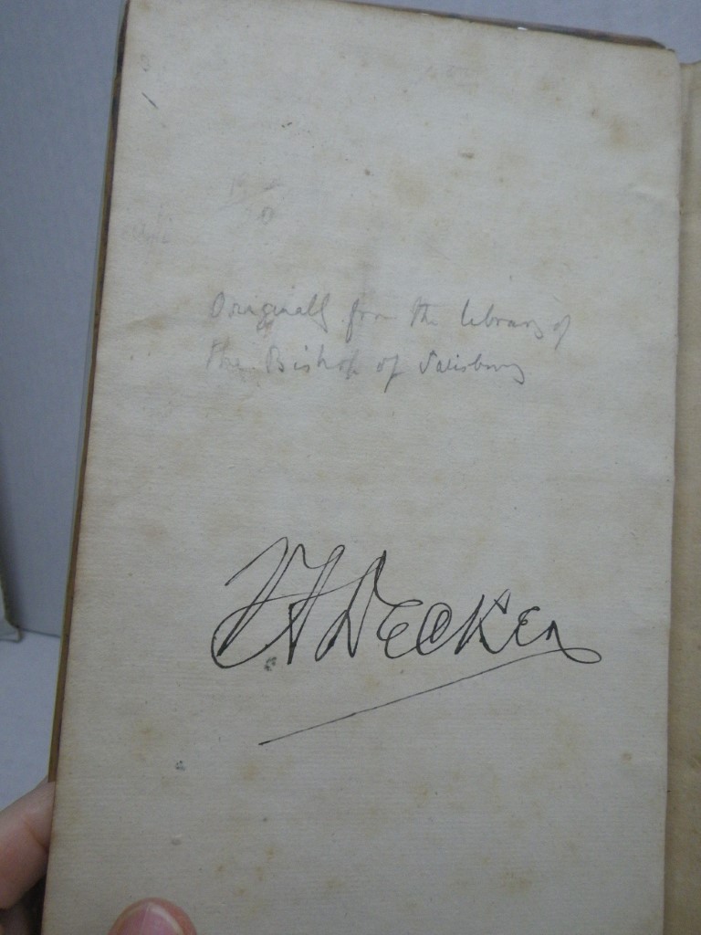 Image 4 of Aristotle's Art of Rhetoric, Book Three,signed by Bishop  John Hume