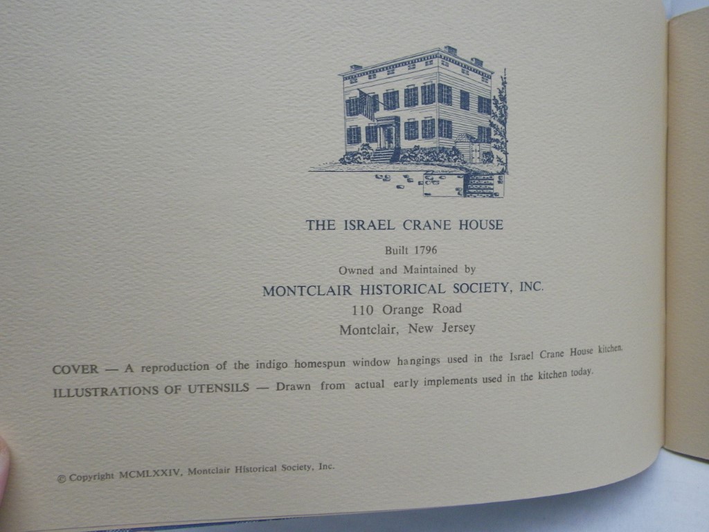 Image 2 of Fanny Pierson Crane: her receipts 1796: confections, savouries and drams.
