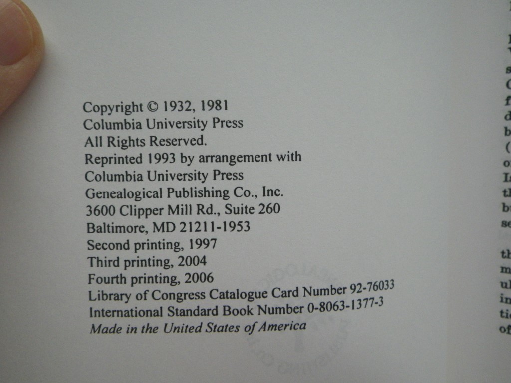 Image 2 of American Population Before the Federal Census of 1790