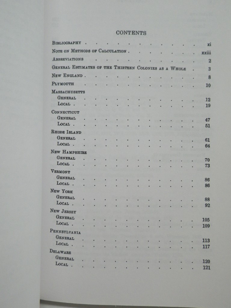 Image 3 of American Population Before the Federal Census of 1790
