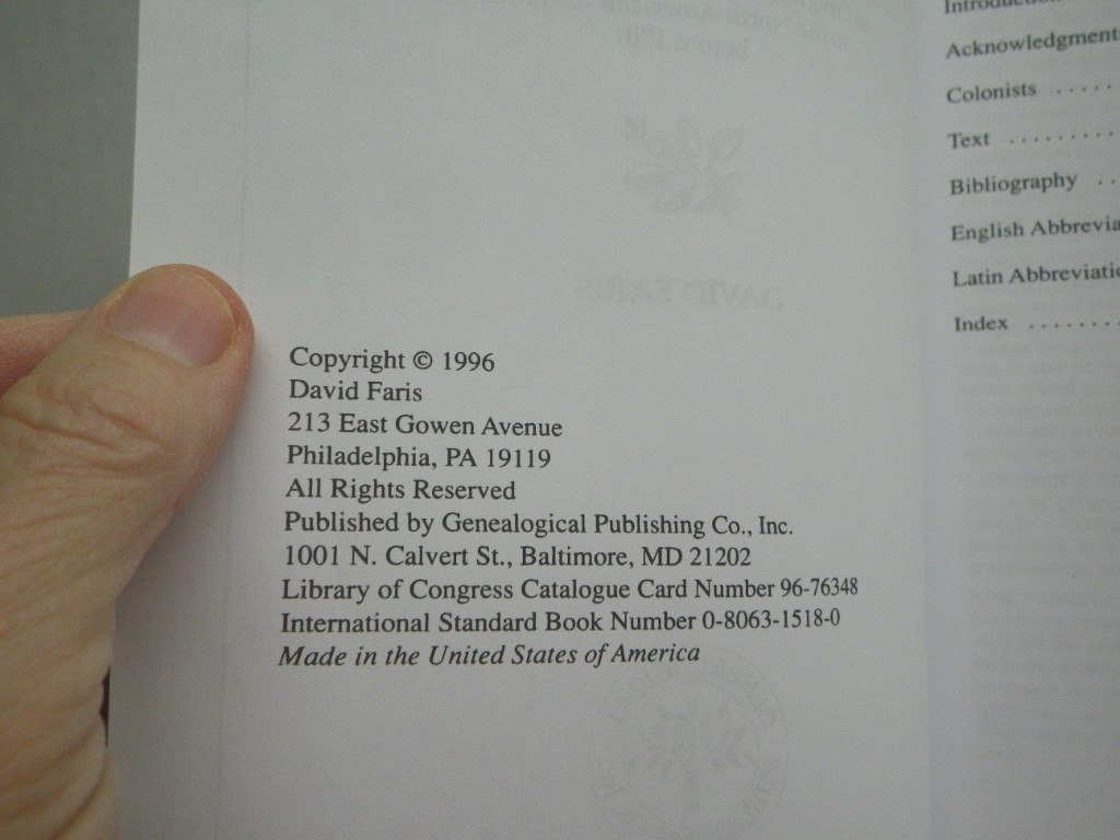 Image 2 of Plantagenet Ancestry of Seventeenth-Century Colonists: The Descent from the Late