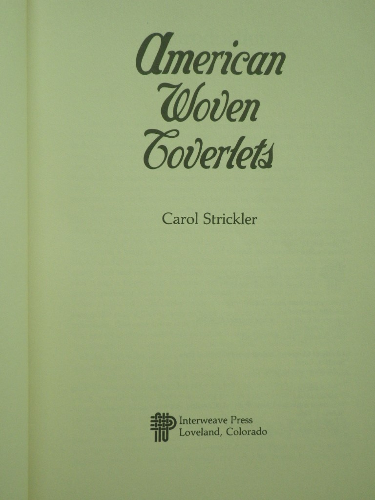 Image 1 of American Woven Coverlets