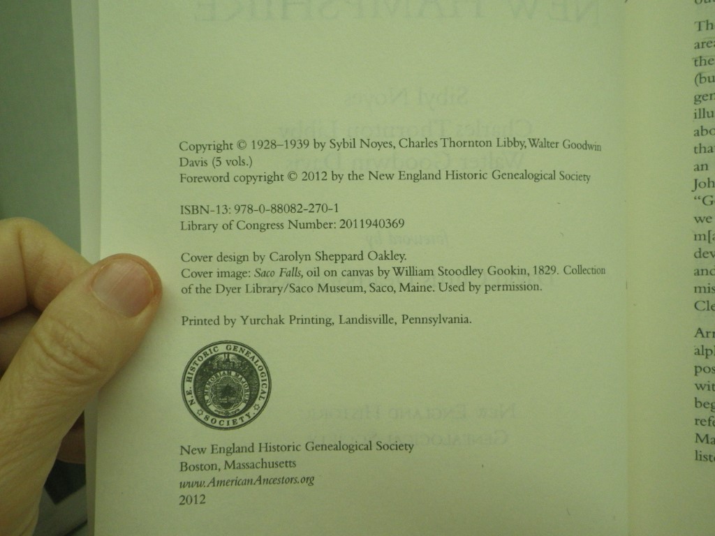 Image 2 of Genealogical Dictionary of Maine and New Hampshire