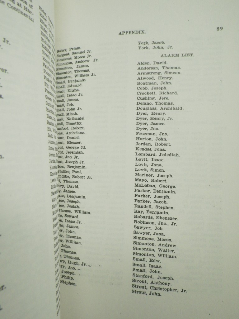 Image 4 of Baptisms and Admission from the Records of the First Church in Falmouth, now Por