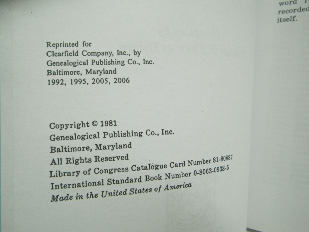 Image 2 of Marriages of Monmouth County, New Jersey, 1795-1843