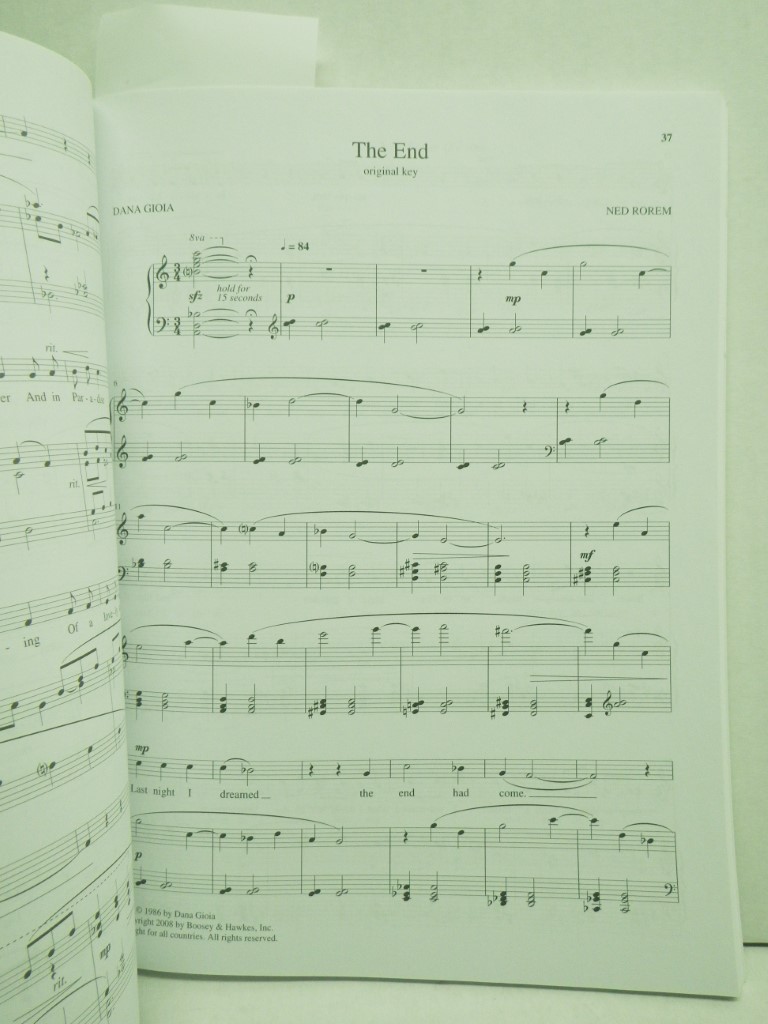 Image 3 of 50 Collected Songs: High Voice, Rorem