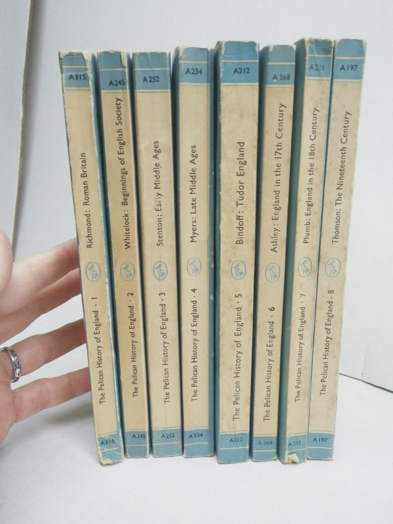 Pelican History of England, PB, 8 Volumes