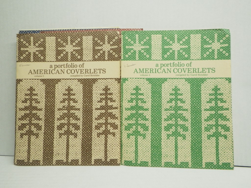 Image 3 of Portfolio of American Coverlets - 5 volume set
