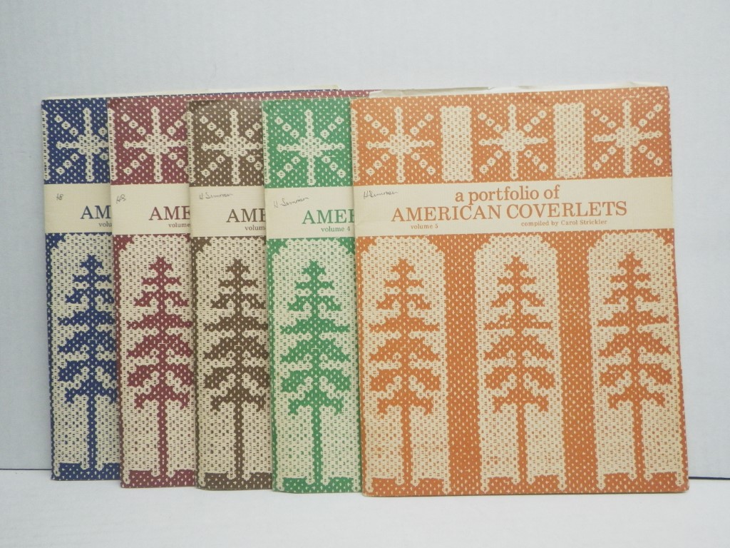 Portfolio of American Coverlets - 5 volume set