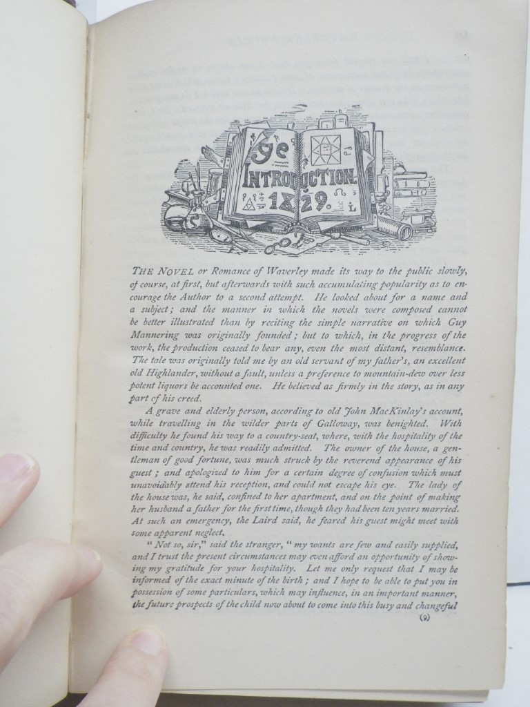Image 2 of The Waverley Novels - Guy Mannering, The Astrologer and Anne of Geierstein HC, t