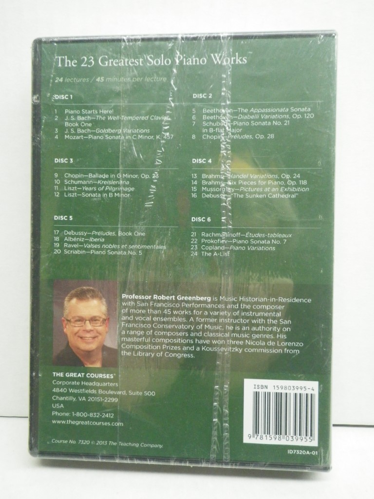 Image 1 of The 23 Greatest Solo Piano Works