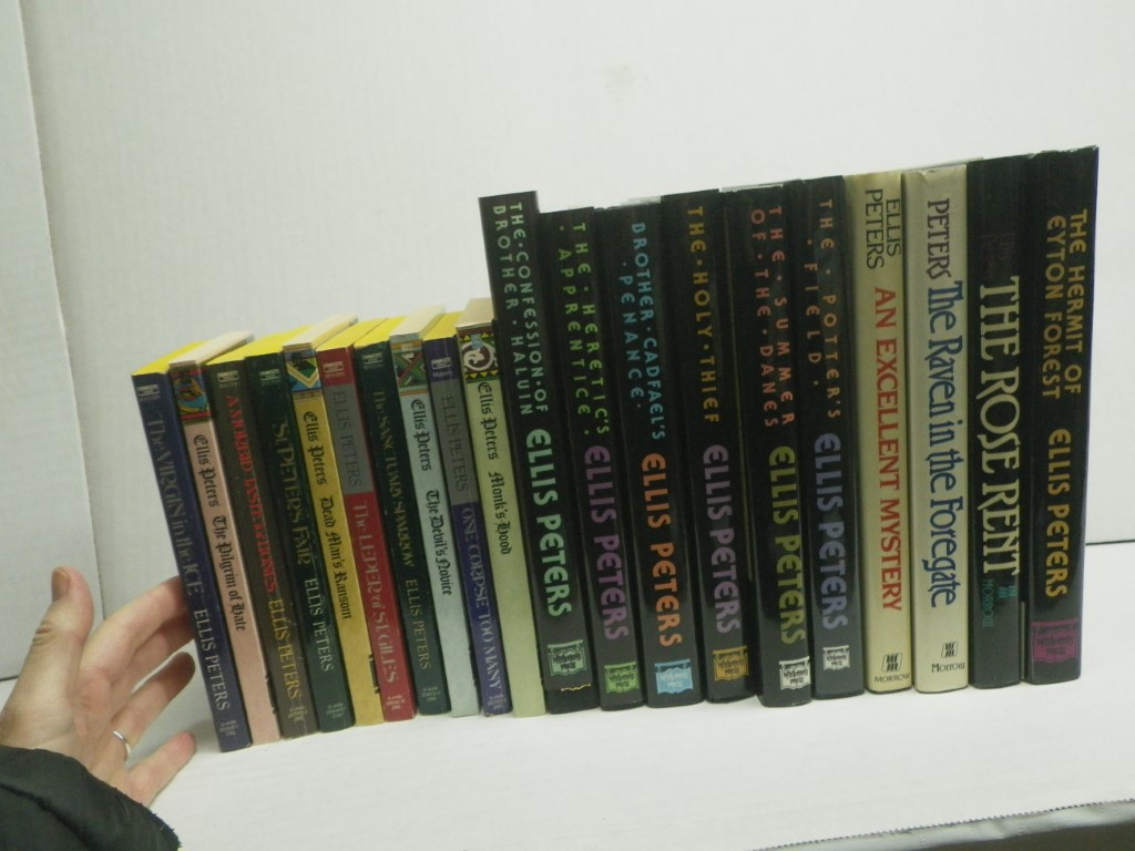 Image 0 of Lot of 20 Ellis Peters, Brother Cadfael, HC and PB, including 1 signed HC