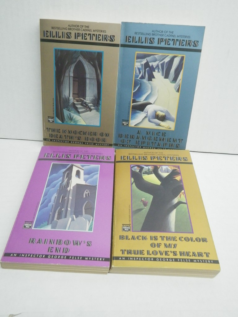 Lot of 4 Ellis Peters PB, George Felse Mysteries