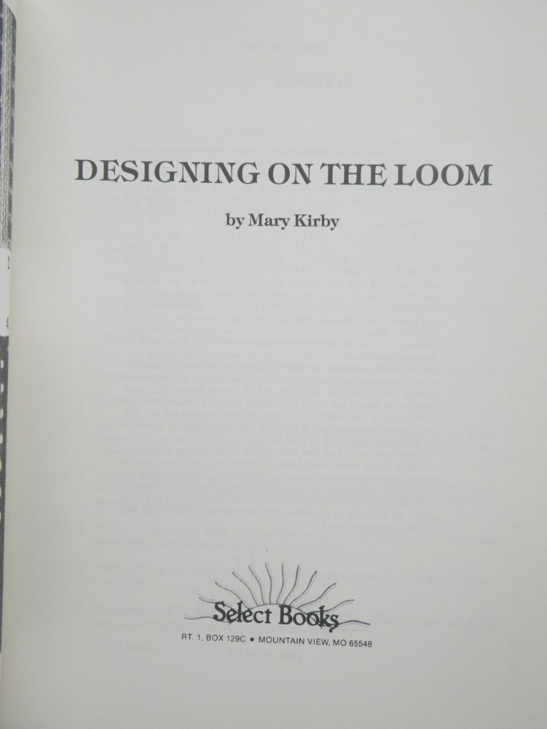 Image 1 of Designing On The Loom