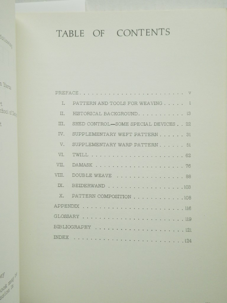 Image 3 of Pattern Devices for Handweavers, signed