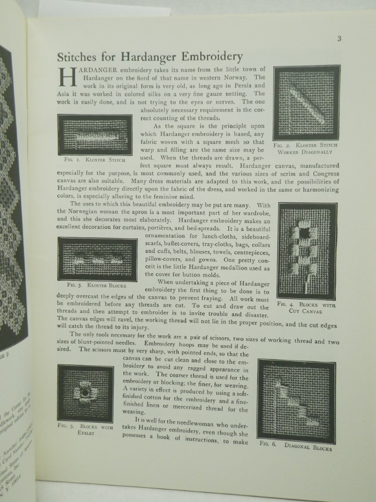 Image 2 of Hardanger Embroidery (Dover Needlework Series)
