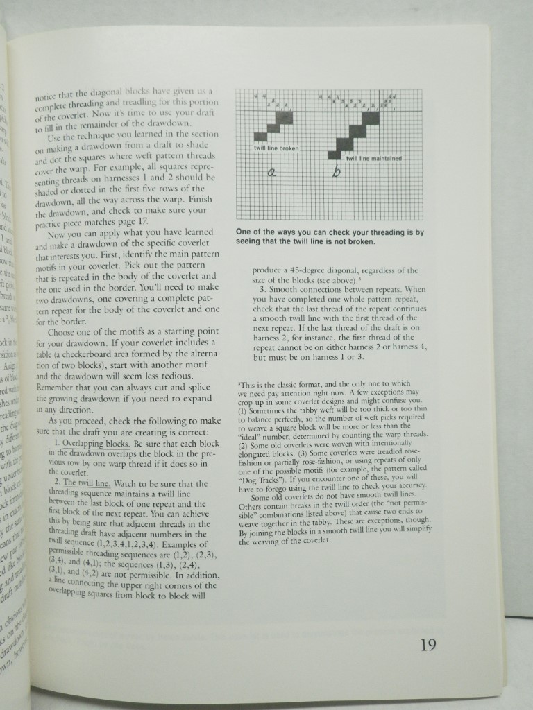 Image 3 of Weaving a Traditional Coverlet: A How-To-Book