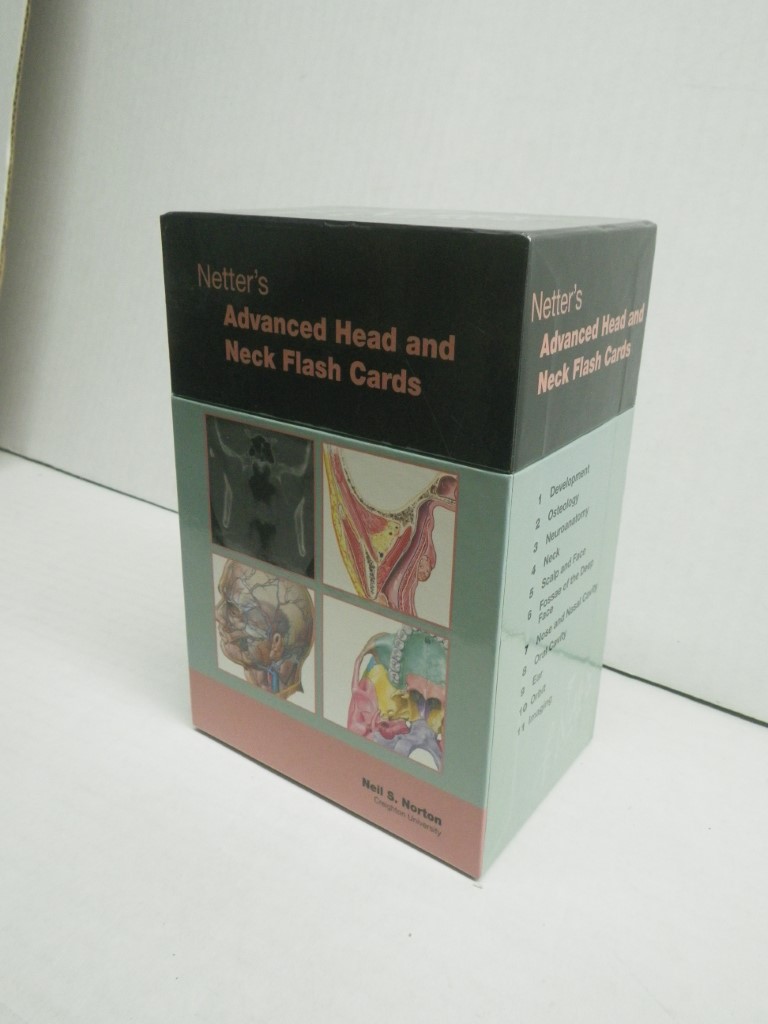 Image 0 of Netter's Advanced Head & Neck Flash Cards (Netter Basic Science)