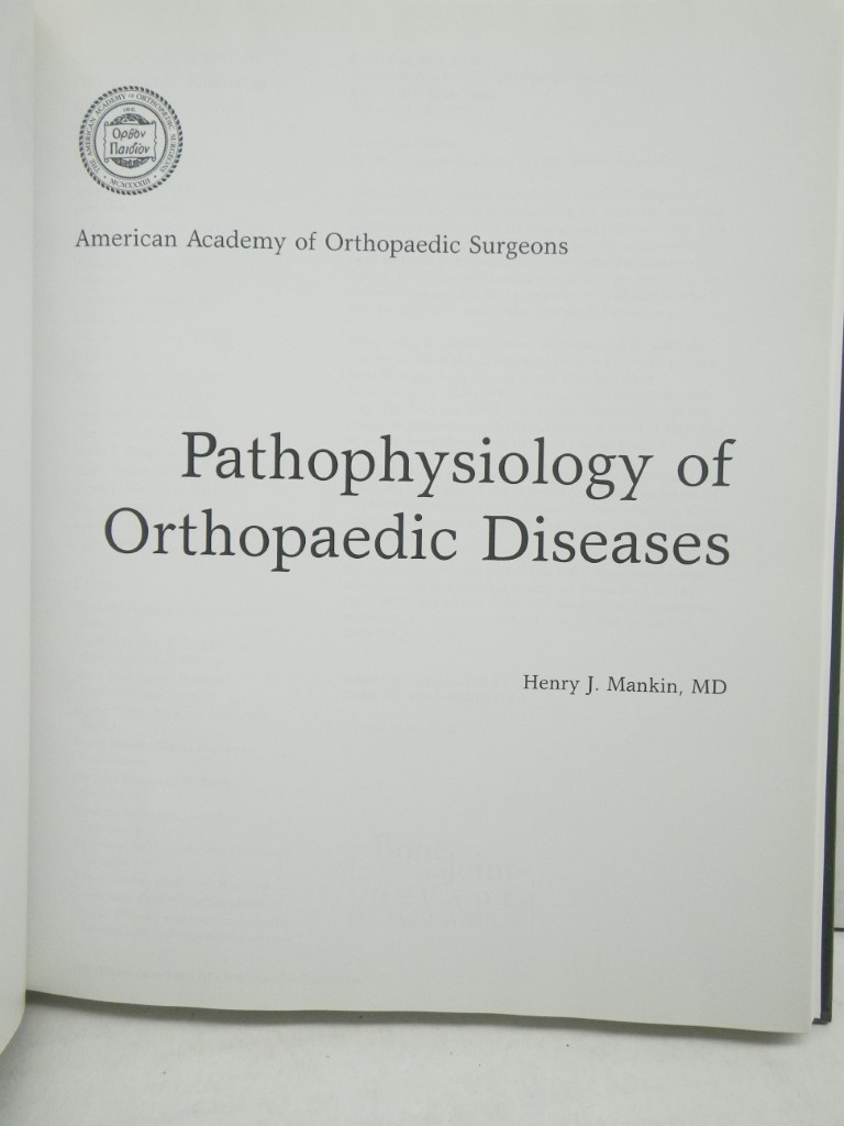 Image 1 of Pathophysiology of Orthopaedic Diseases (Great Educators)